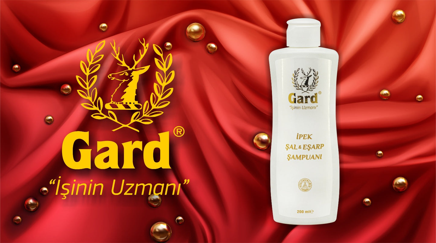 Gard İpek Şal & Eşarp Şampuanı – hassas ipek kumaşlar için nazik temizleyici
